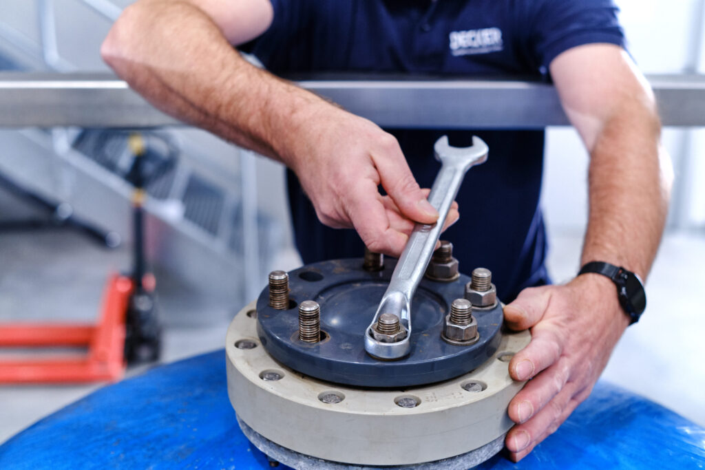 Wechsel Ionenaustauscher