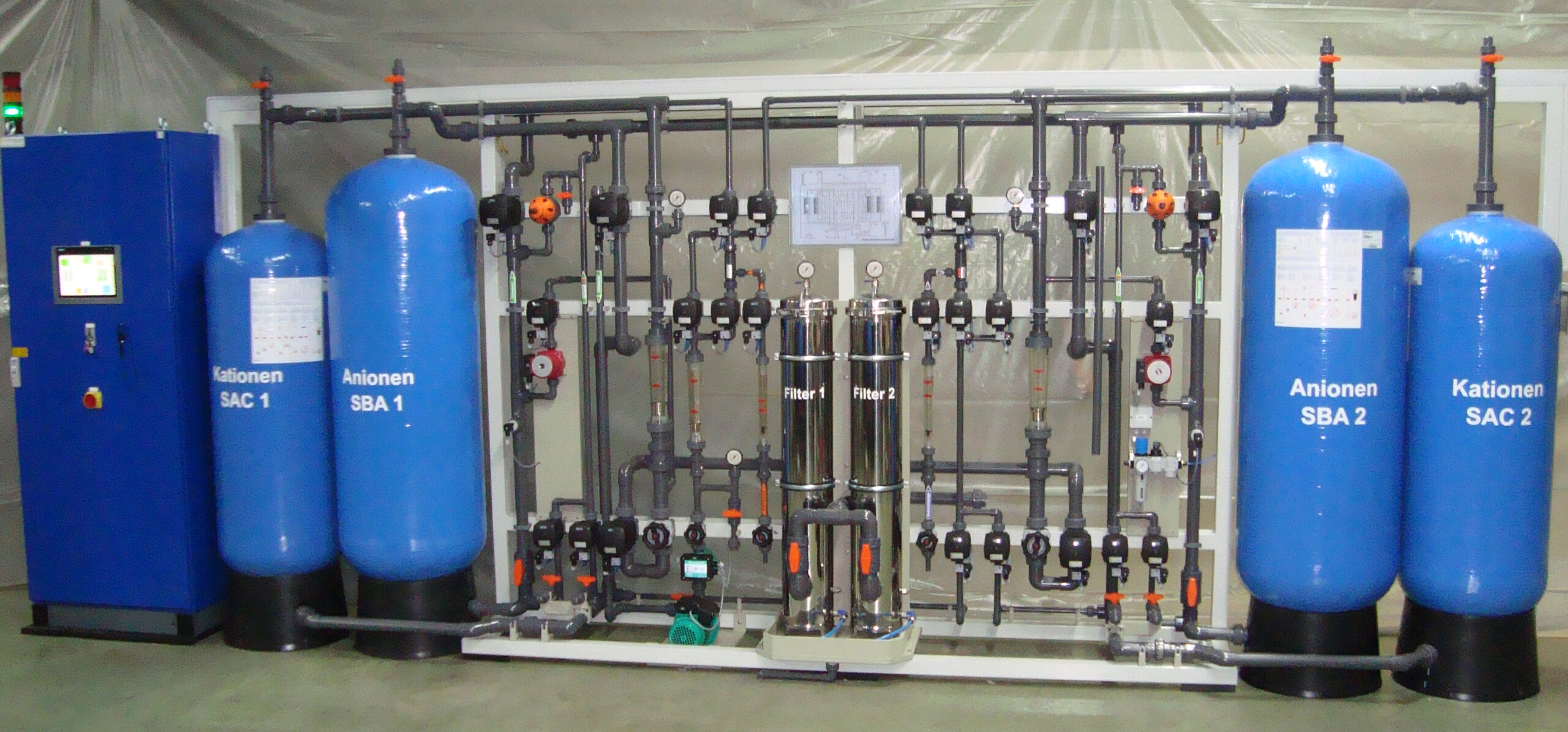 Vollentsalzungsanlage