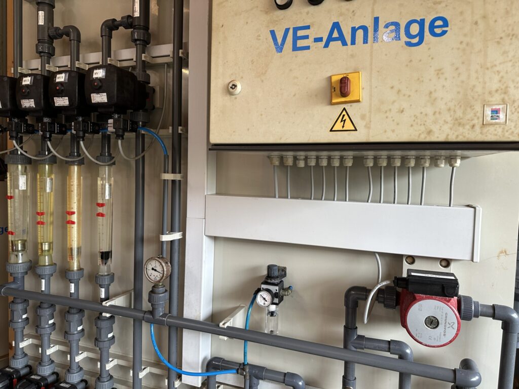 Ionenaustauscher Anlage Störung