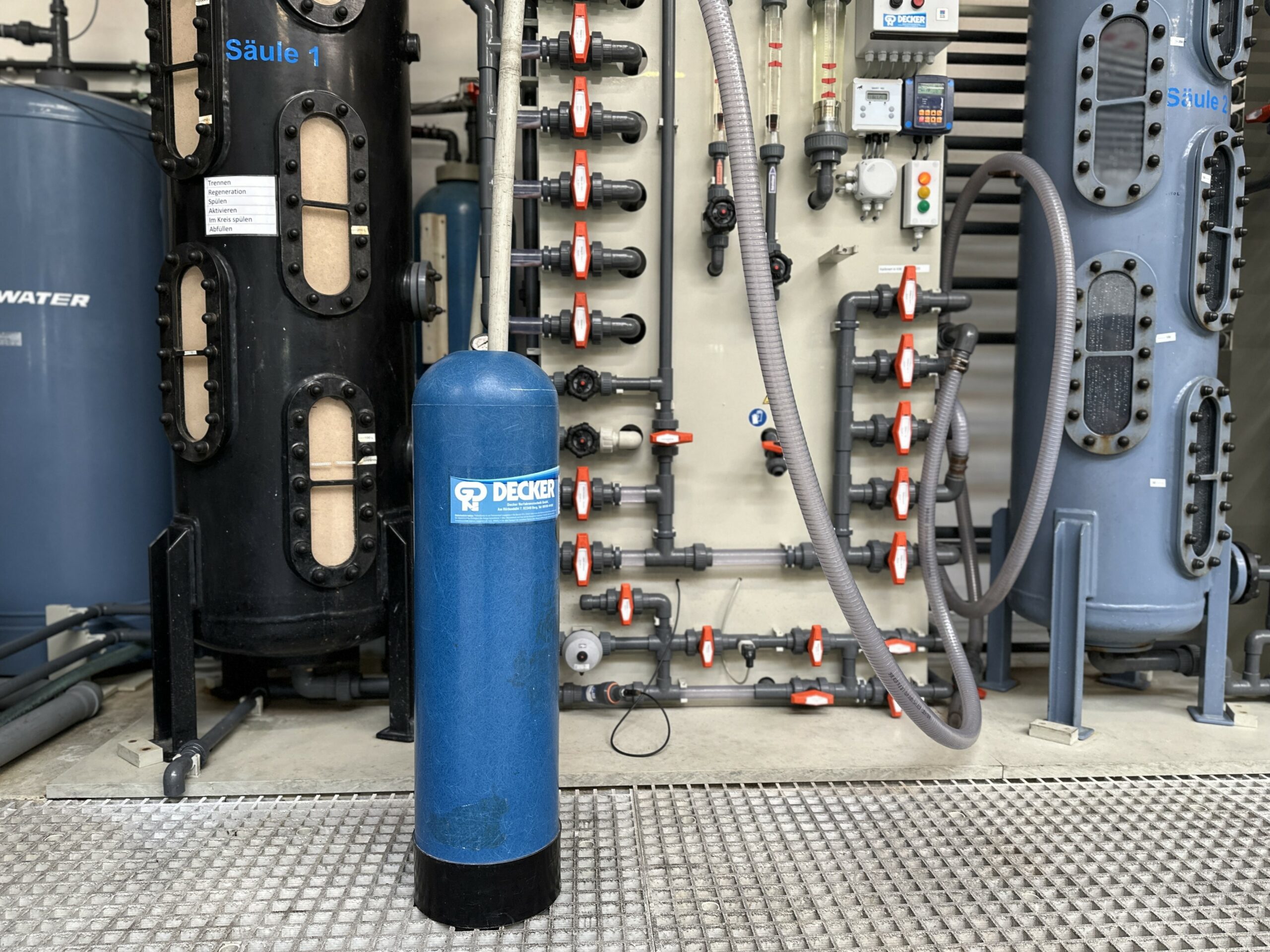 Ionenaustauscher Patrone regeneration