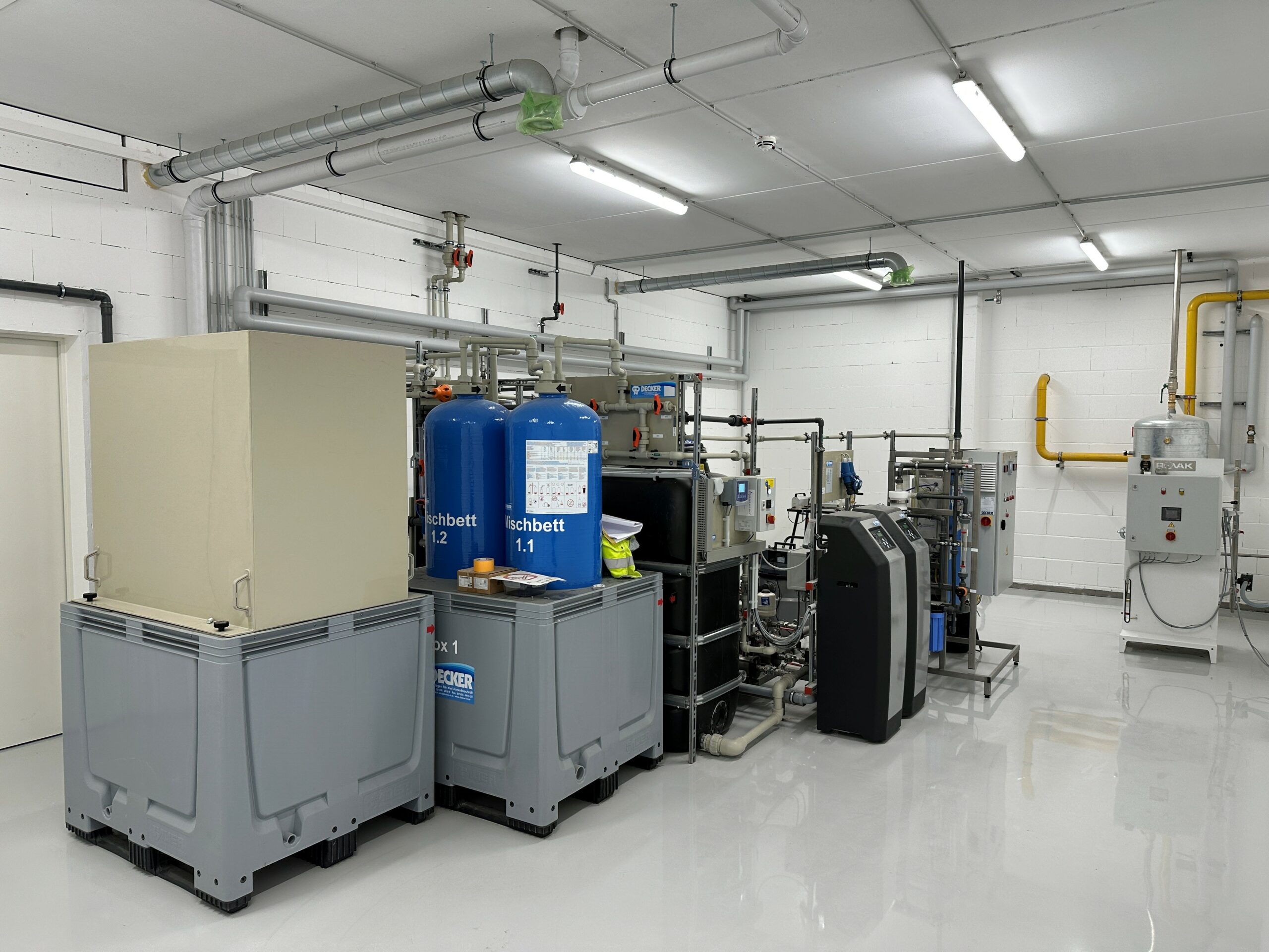 VE Wasser herstellen