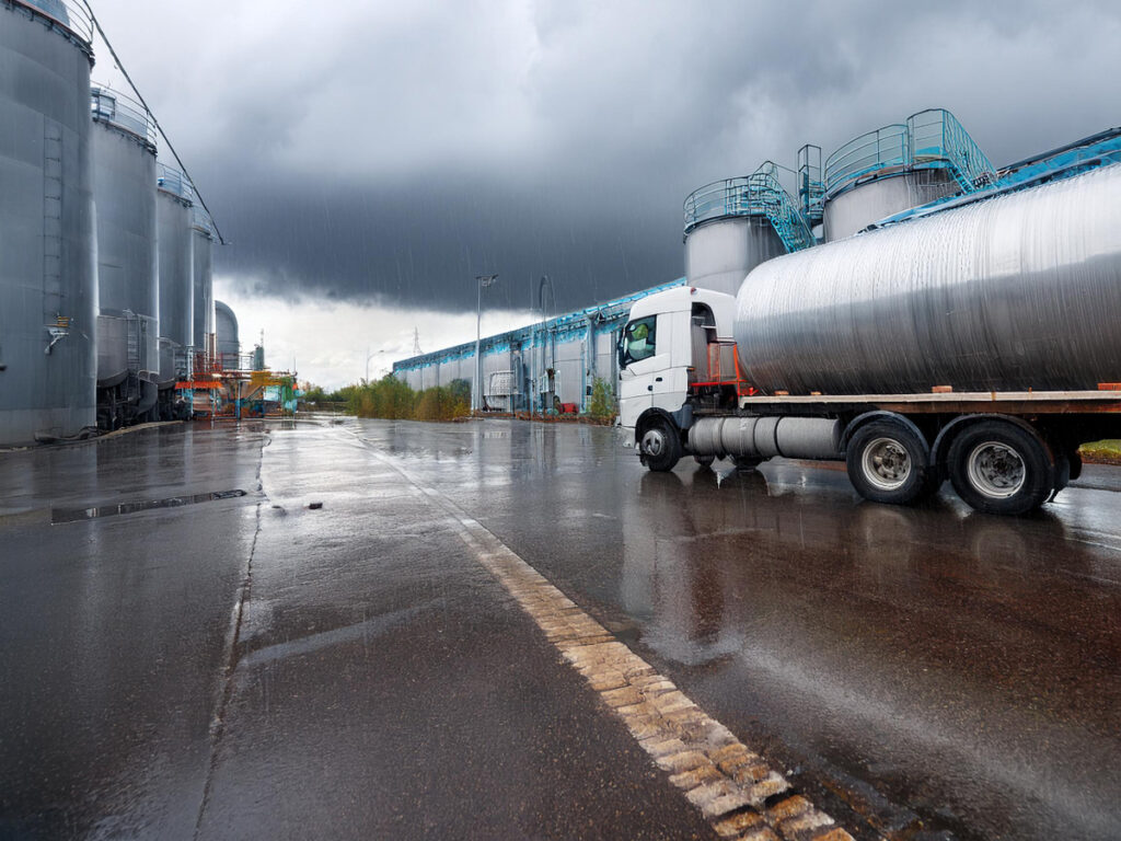 AwSV Abfüllanlage - KI generiert Adobe Firefly